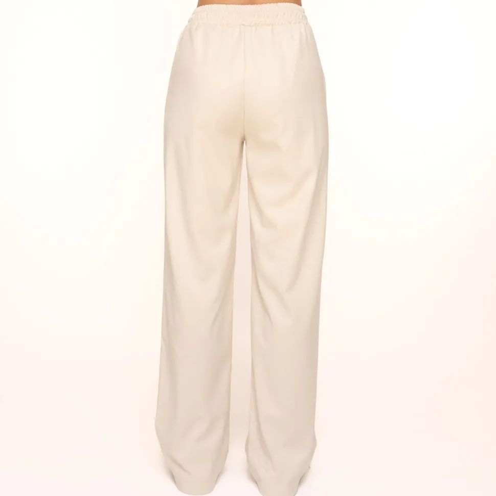 Olivia & Kate Beige Elastic Seams-Pants Clearance