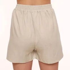 Olivia & Kate Beige Linen-Short New