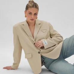 Olivia & Kate Beige Studio-Blazer Clearance