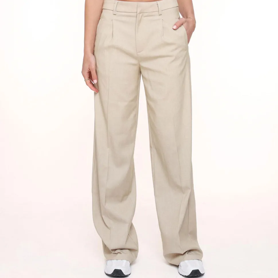 Olivia & Kate Beige Studio-Pantalon Hot