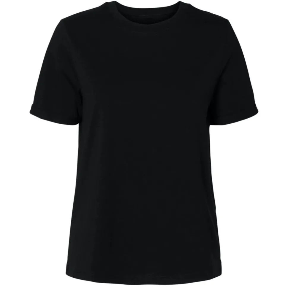 Olivia & Kate Black Basic Ss-Tee Cheap