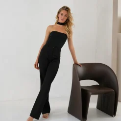 Olivia & Kate Black Choker-Top Sale