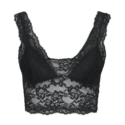 Olivia & Kate Black Lina Lace-Bralette New