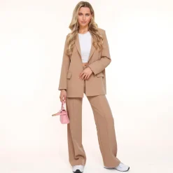 Olivia & Kate Camel Basic-Pantalon Sale