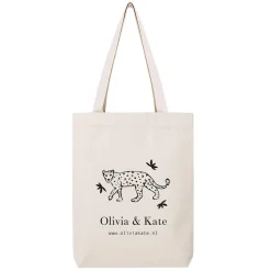 Olivia & Kate Canvas Leopard Bag Best Sale