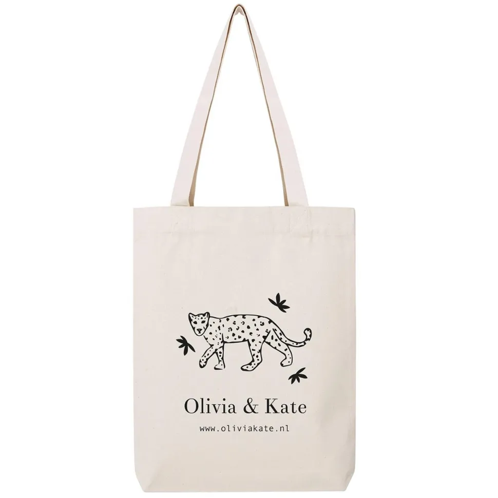 Olivia & Kate Canvas Leopard Bag Best Sale