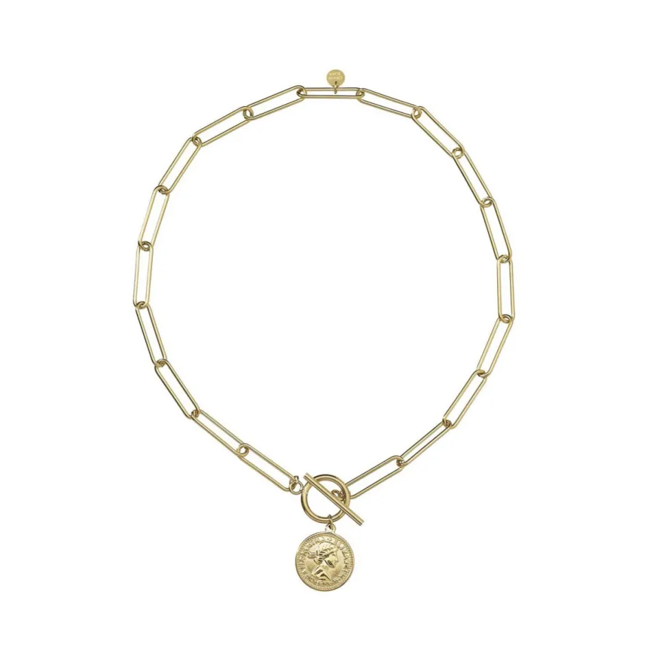 Olivia & Kate Coin Chain Golden-Necklace Outlet