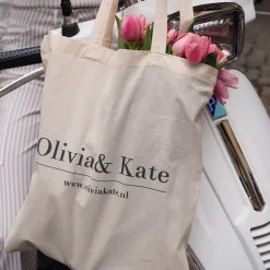 Olivia & Kate Creme Canvas-Bag New