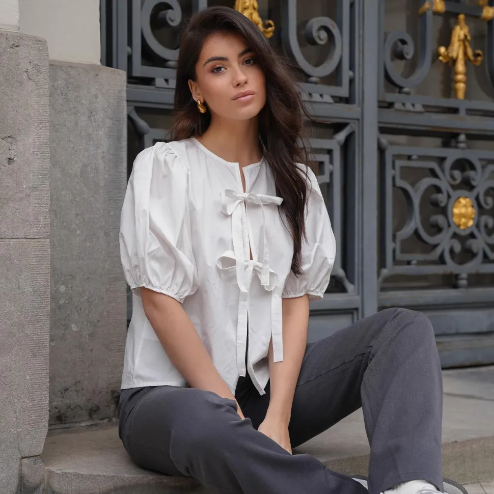 Olivia & Kate Dark Grey Basic-Pantalon Cheap