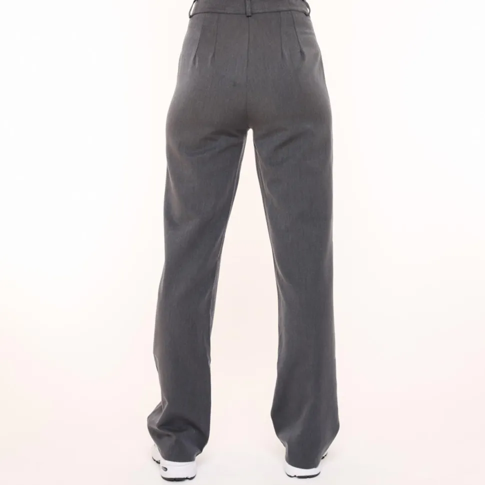 Olivia & Kate Dark Grey Basic-Pantalon Cheap