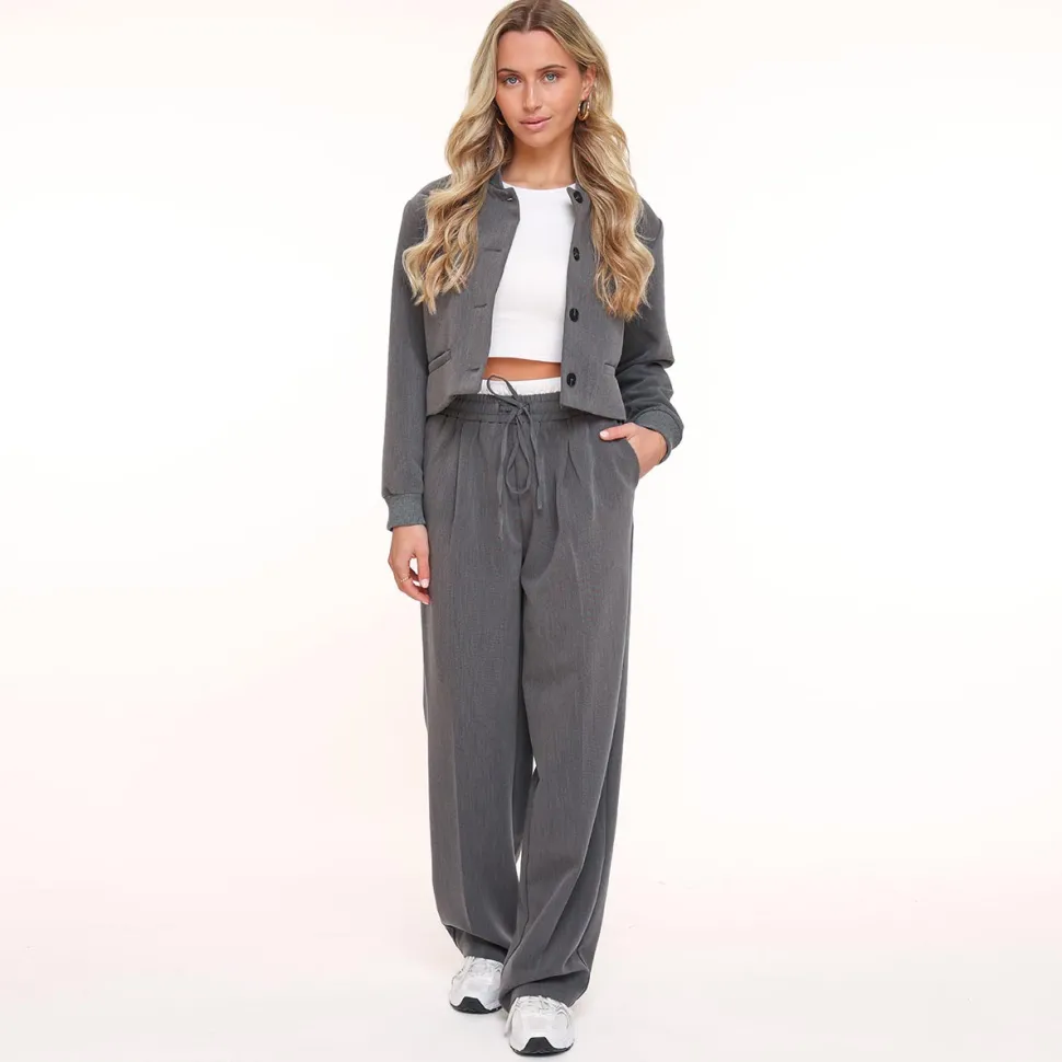Olivia & Kate Darkgrey Studio-Jacket Cheap