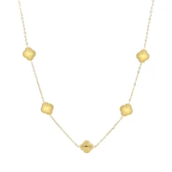 Olivia & Kate Golden Clover-Necklace Best