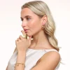 Olivia & Kate Golden Small Statement Adjustable Heart-Ring Best Sale