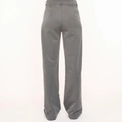 Olivia & Kate Grijze Basic-Pantalon Cheap