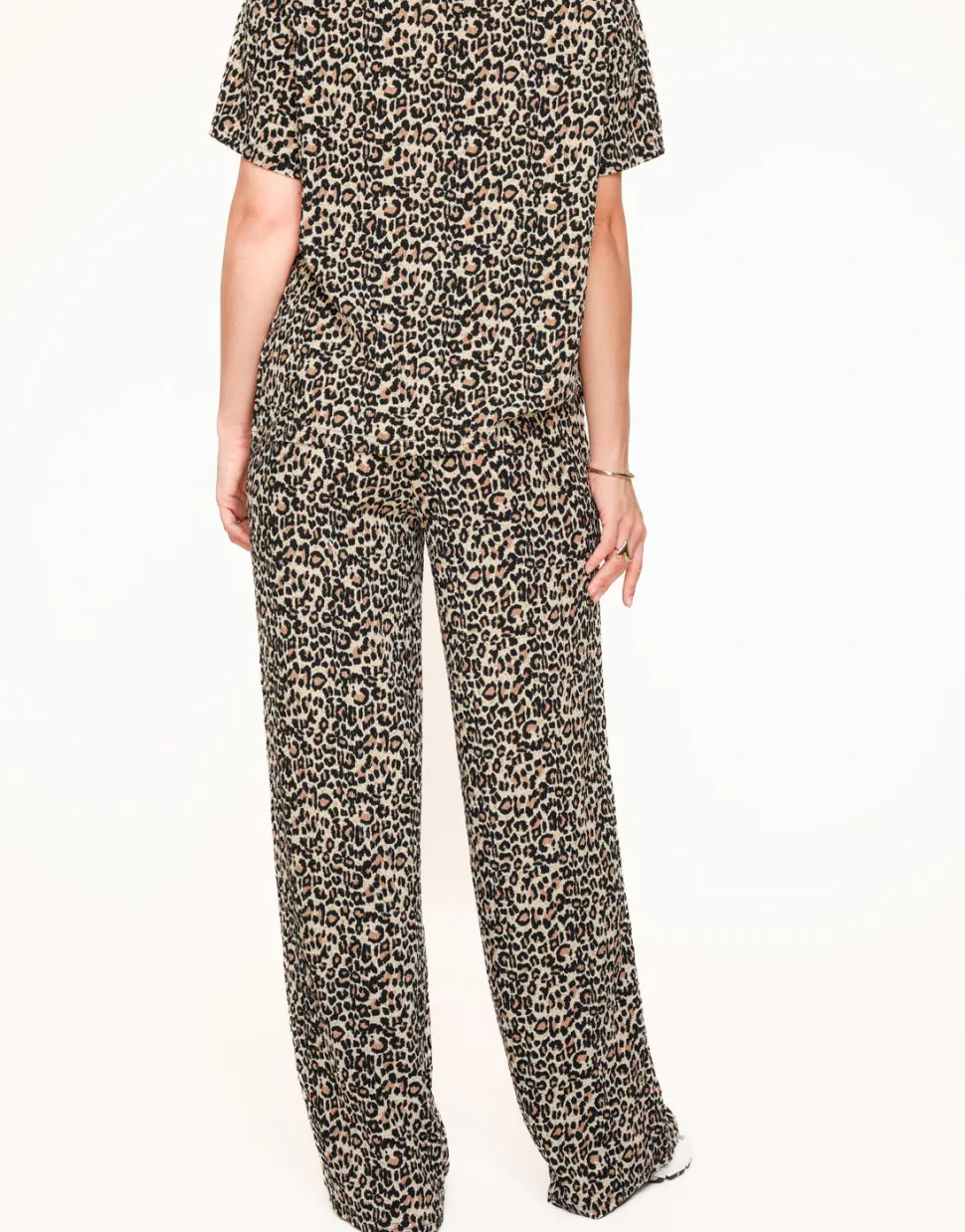 Olivia & Kate Leopard Pleated-Pants Cheap