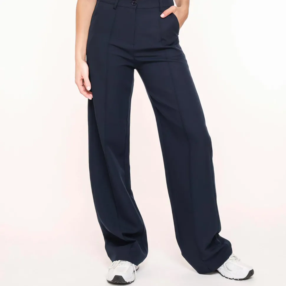 Olivia & Kate Navy Blue Basic-Pantalon New