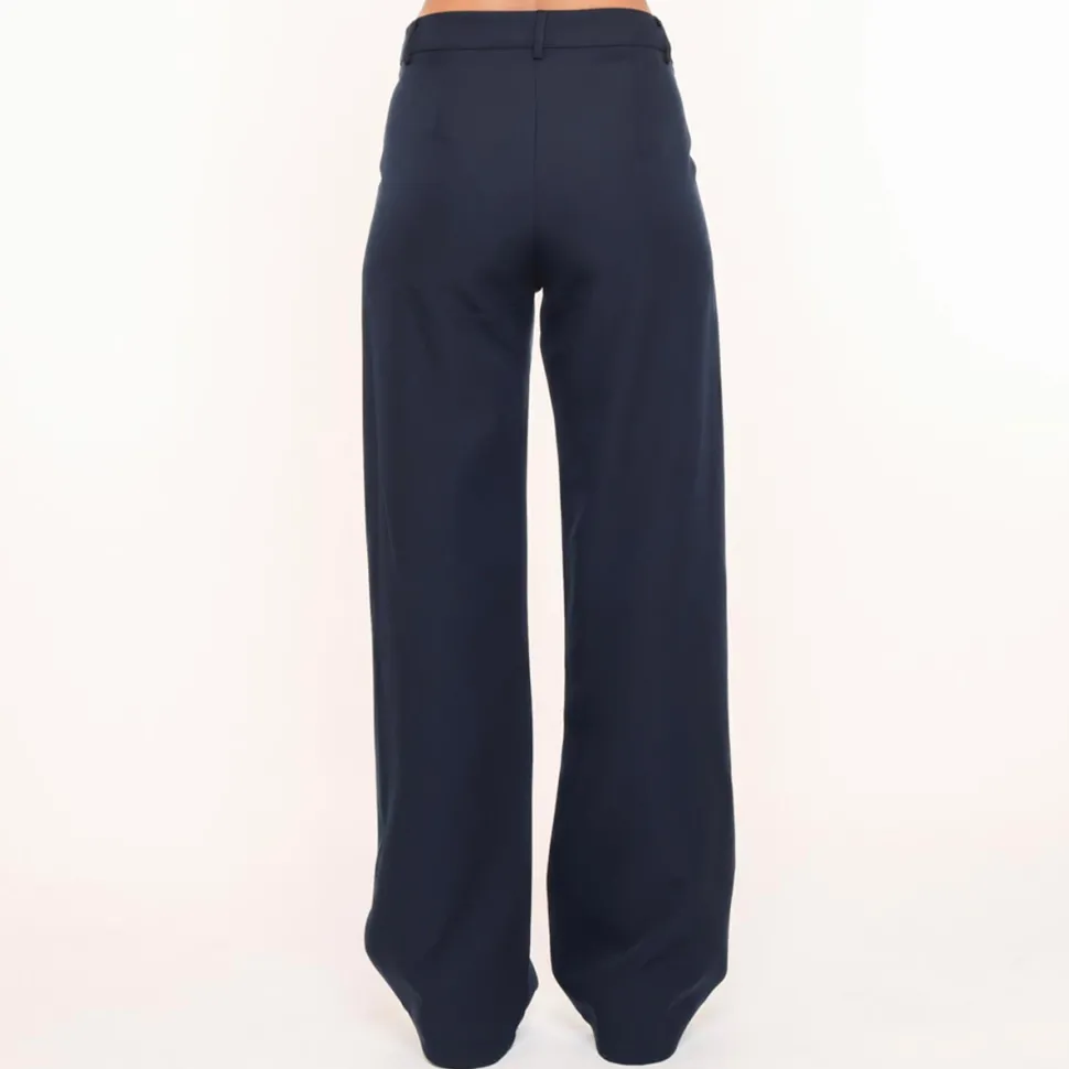 Olivia & Kate Navy Blue Basic-Pantalon New