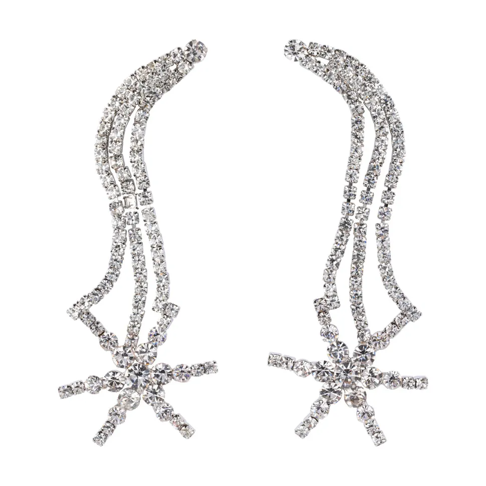 Olivia & Kate Silver Falling Star-Earrings Hot