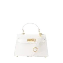 Olivia & Kate White Golden Details-Bag New